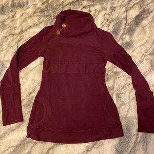 Nomads hemp cowl neck sweatshirt